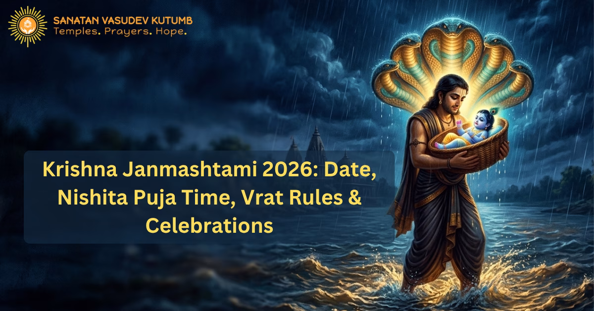 Janmashtami 2026 Date, Puja Timings, Fasting Rules & Krishna Story